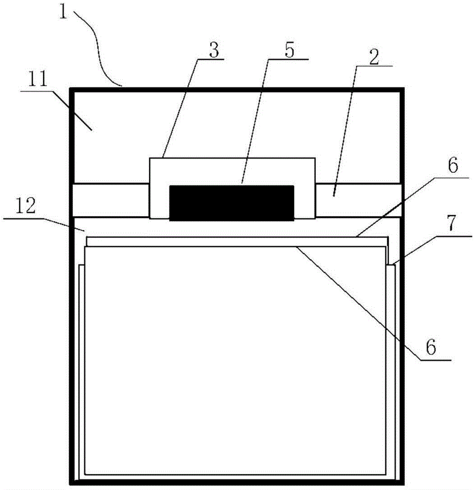 Self-heating food package