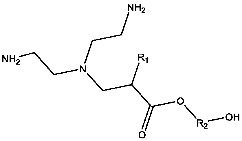 Cationic self-extinction resin and its preparation method and application