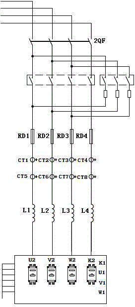 Layered protecting configuration of outdoor low-voltage distribution area active compensation device and fault handling method