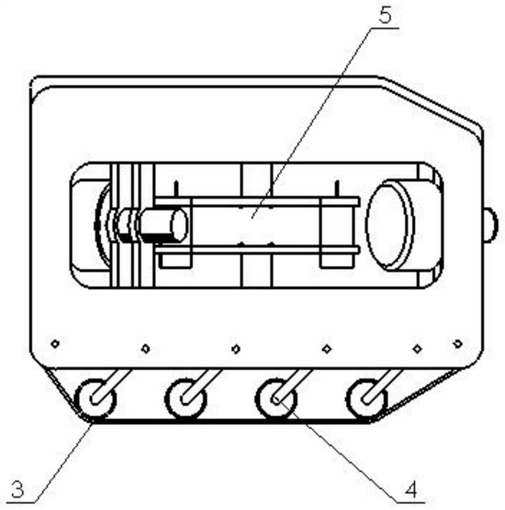 Seabed land amphibious robot