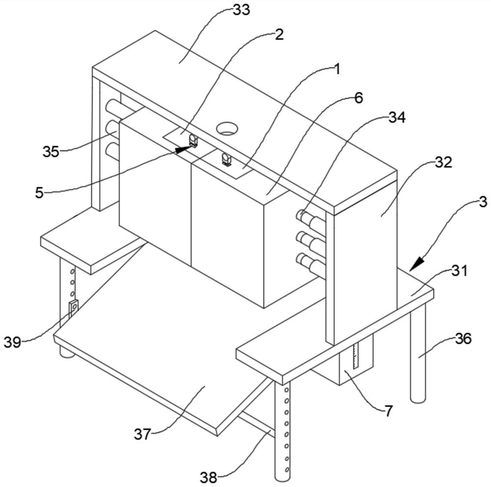 Heat dissipation type anti-sticking injection mold