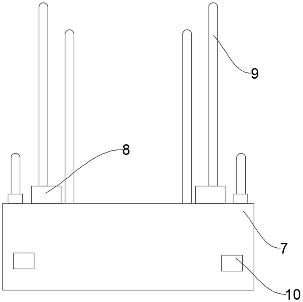 Heat dissipation type anti-sticking injection mold