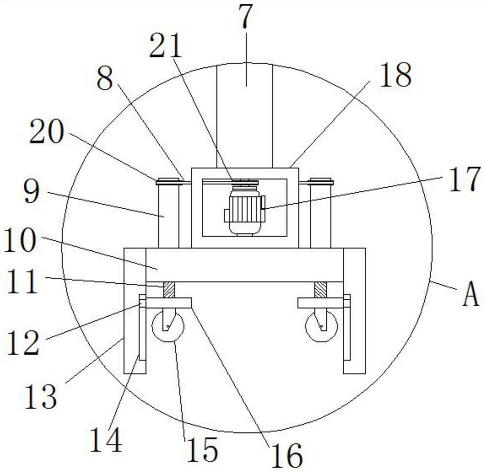 Mining machinery auxiliary conveying device