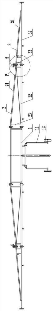 A method of using a truss type sprinkler truck that can be automatically expanded or folded