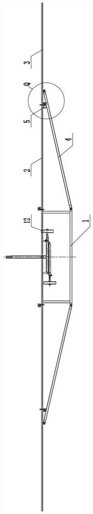 A method of using a truss type sprinkler truck that can be automatically expanded or folded