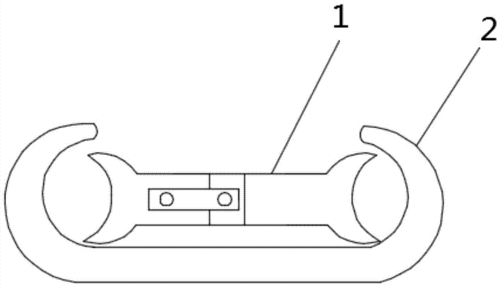 A screwless C-type wire clamp