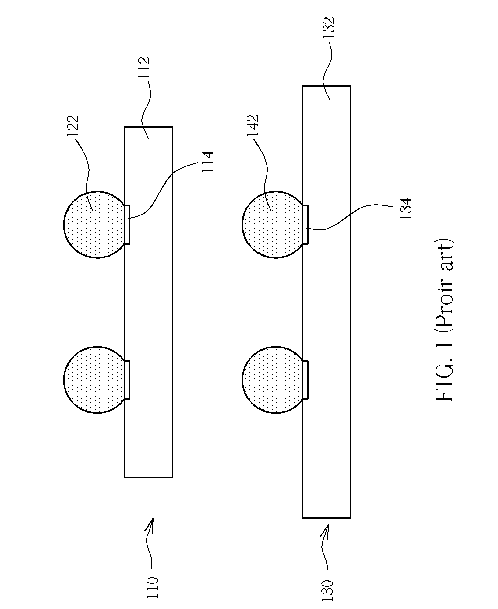 Multi-chip structure and method of assembling chips