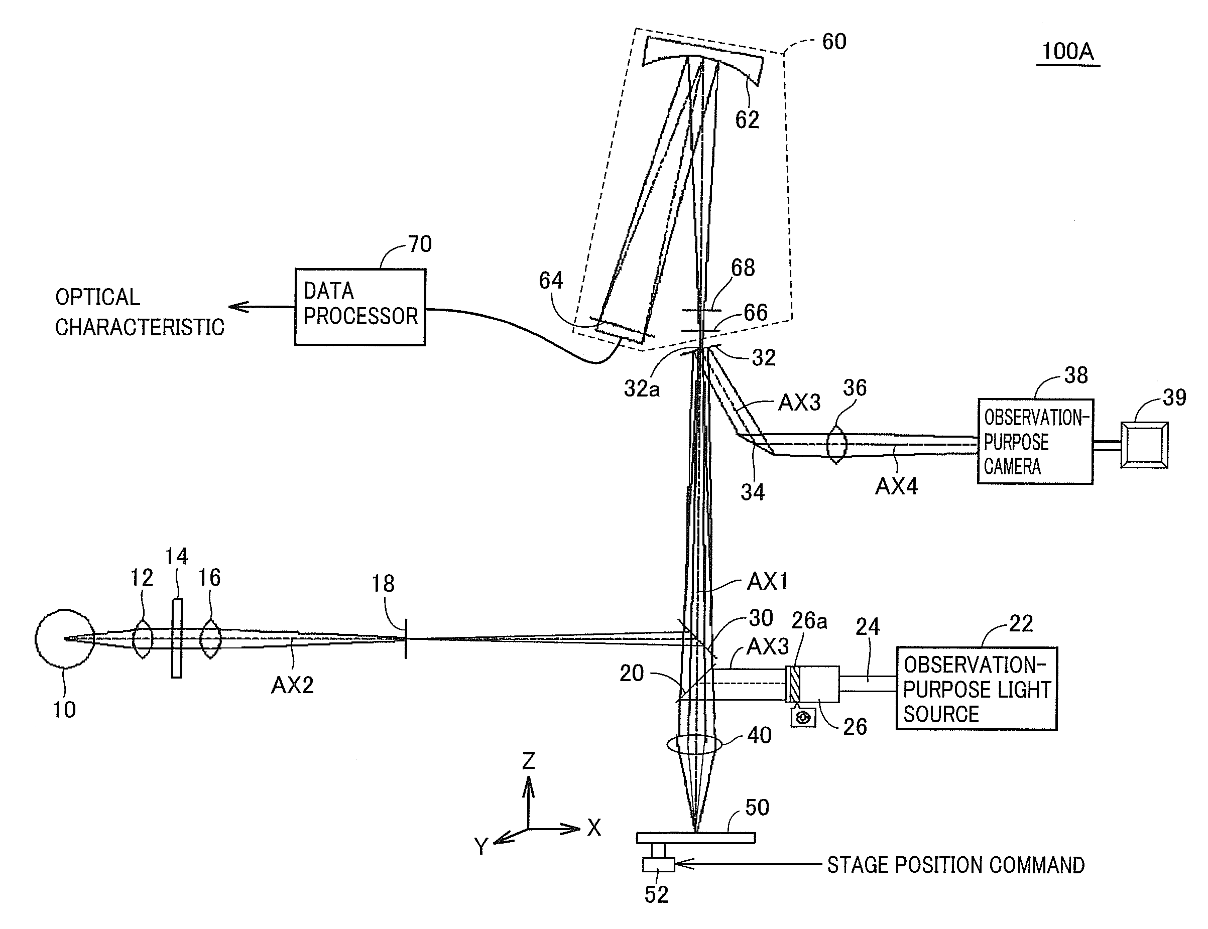 Optical characteristic measuring apparatus and measuring method using light reflected from object to be measured