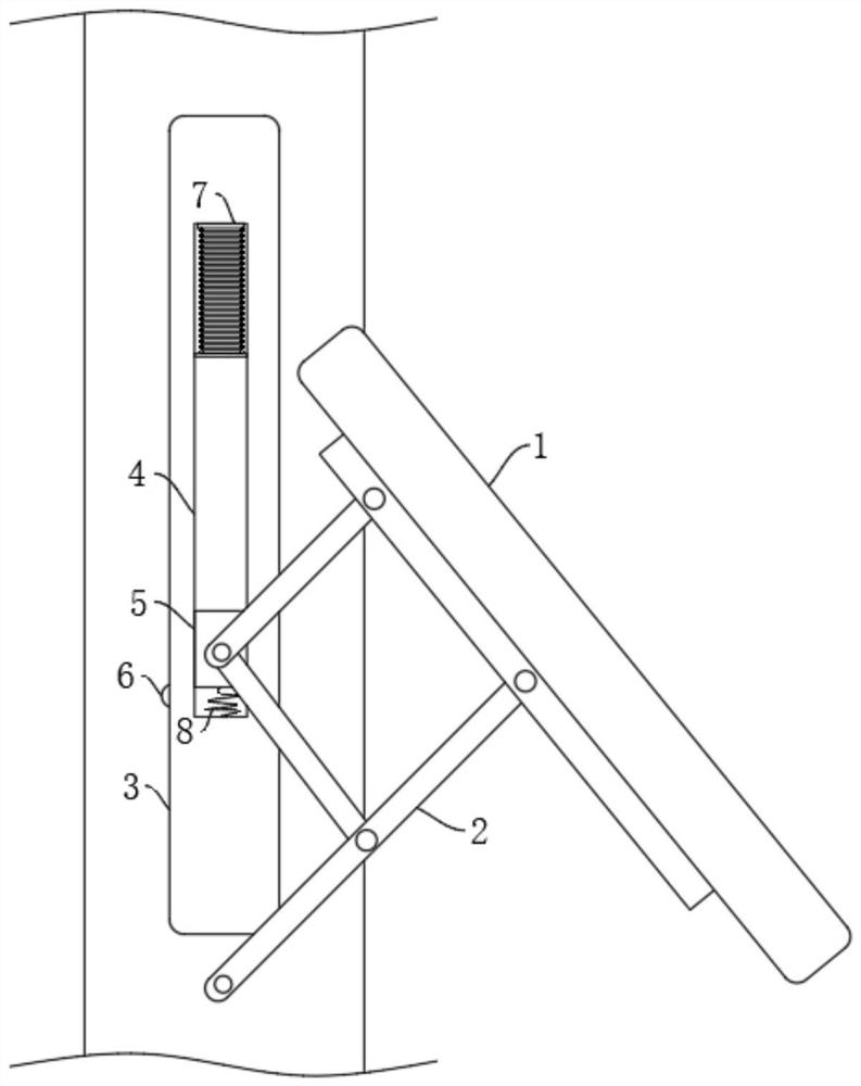 Strong wind weather buffer structure for suspension window of coastal city high-rise building