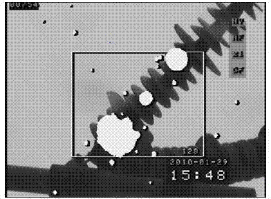 Discharge ultraviolet imaging quantization parameter extraction method of high-voltage electric equipment