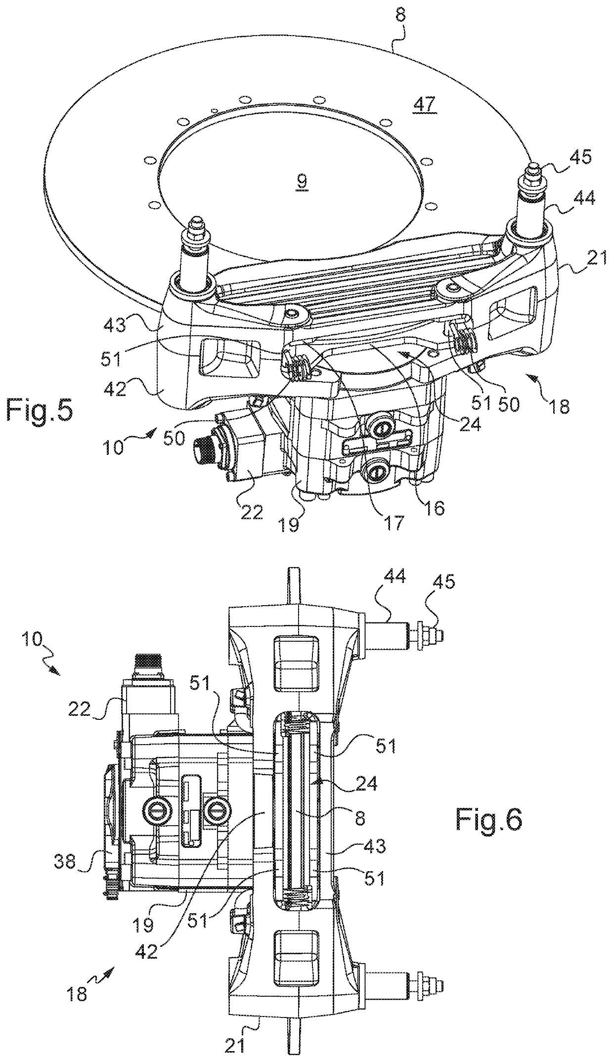 Railway brake system for a railway vehicle