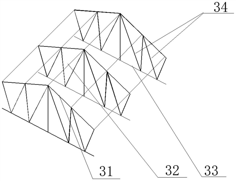 Steel structure factory building roof structure installation method