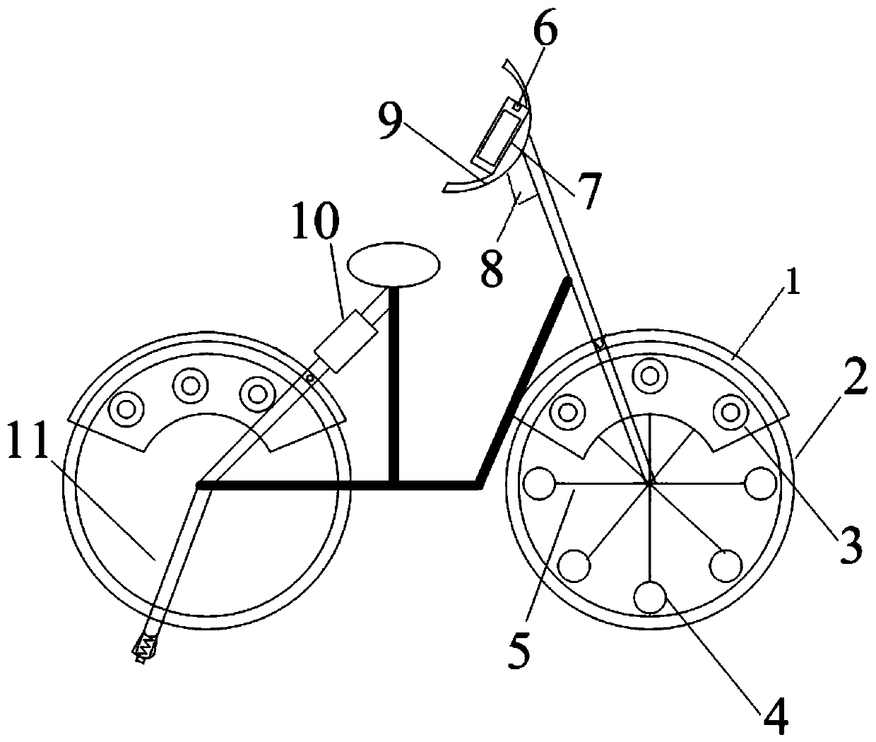 Intelligent bicycle based on shared bicycle