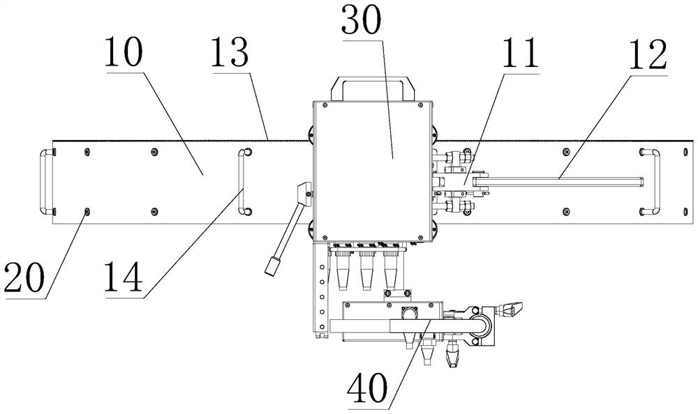 Tubular pile joint annular welding equipment capable of automatically identifying and compensating welding seam