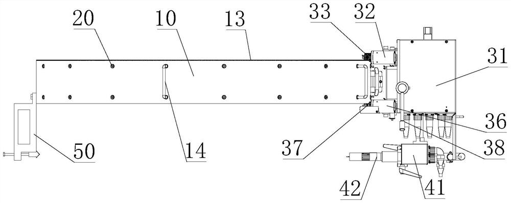 Tubular pile joint annular welding equipment capable of automatically identifying and compensating welding seam