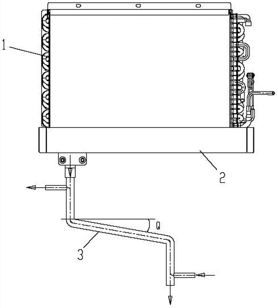 Drainage pipe and dehumidifier