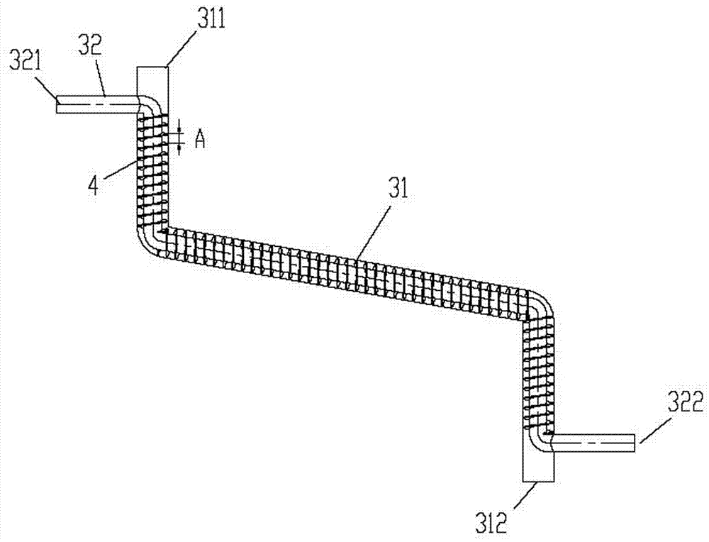 Drainage pipe and dehumidifier