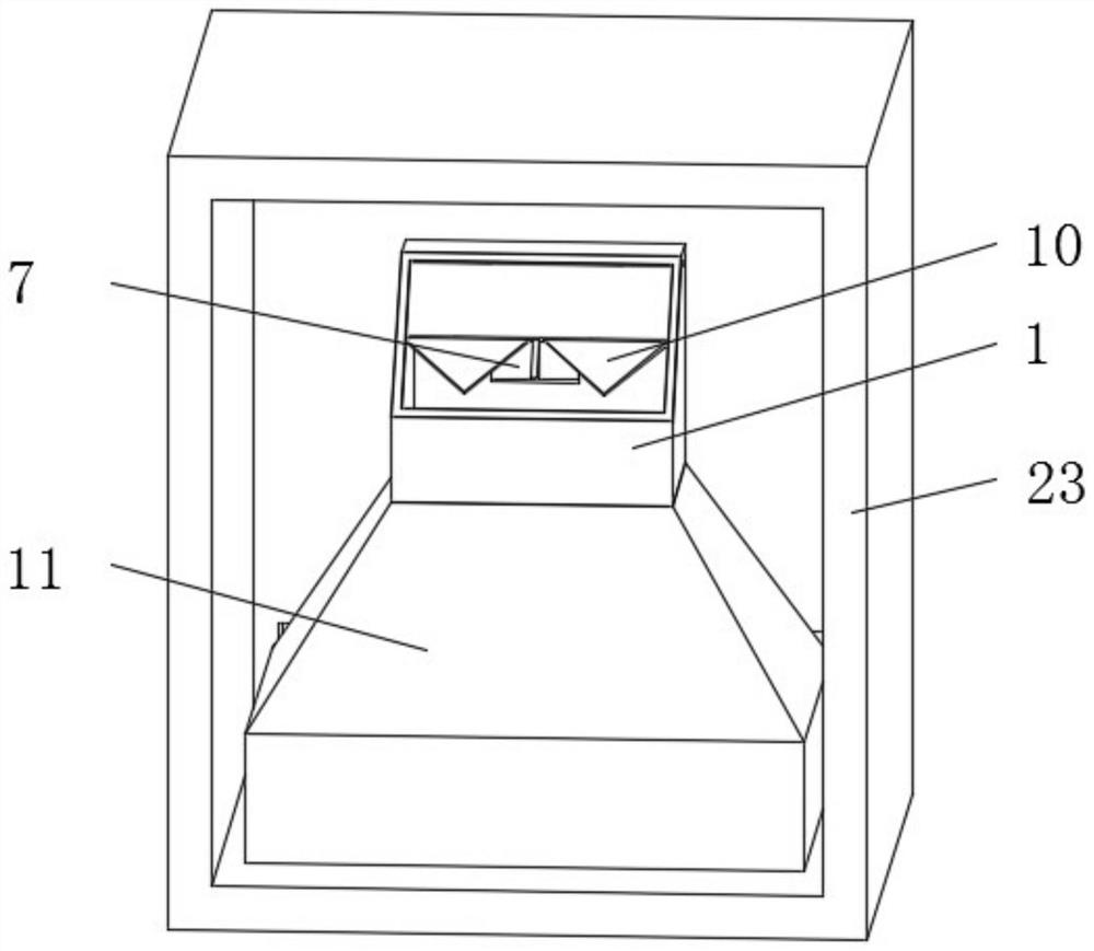 Dustbin room capable of intelligently classifying and stacking