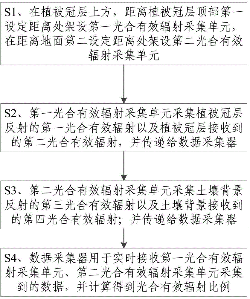 System and method for observing plant canopy photosynthetically active radiation absorptivity