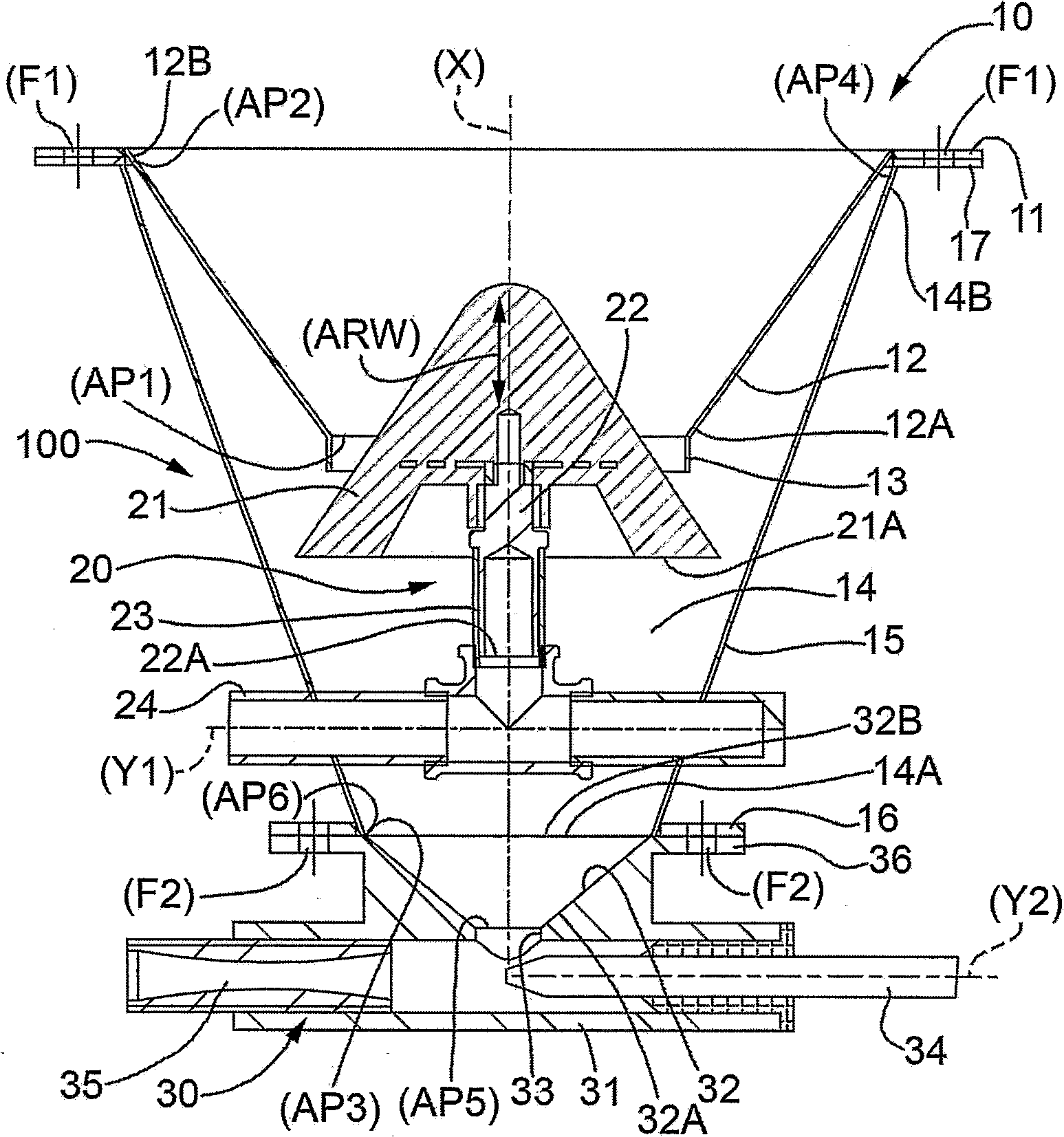 Apparatus, and related method, for the recovering and the pneumatic transportation of dust coming from a filtration system