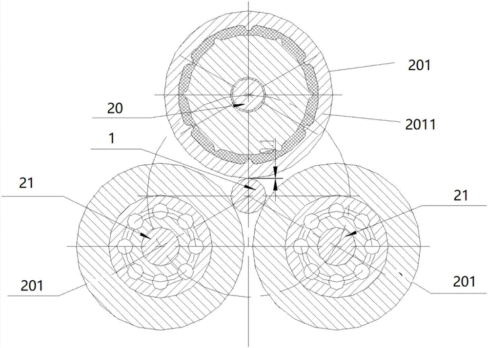 Supercharged power transmission assembly for suspension shaft centrifugal supercharger and centrifugal supercharger