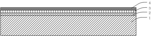 Full polished glaze porcelain tile capable of self-exciting to produce negative ions, and preparation method for full polished glaze porcelain tile