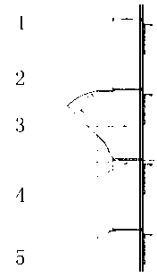 Automatic garbage sorting, putting and collecting system for building