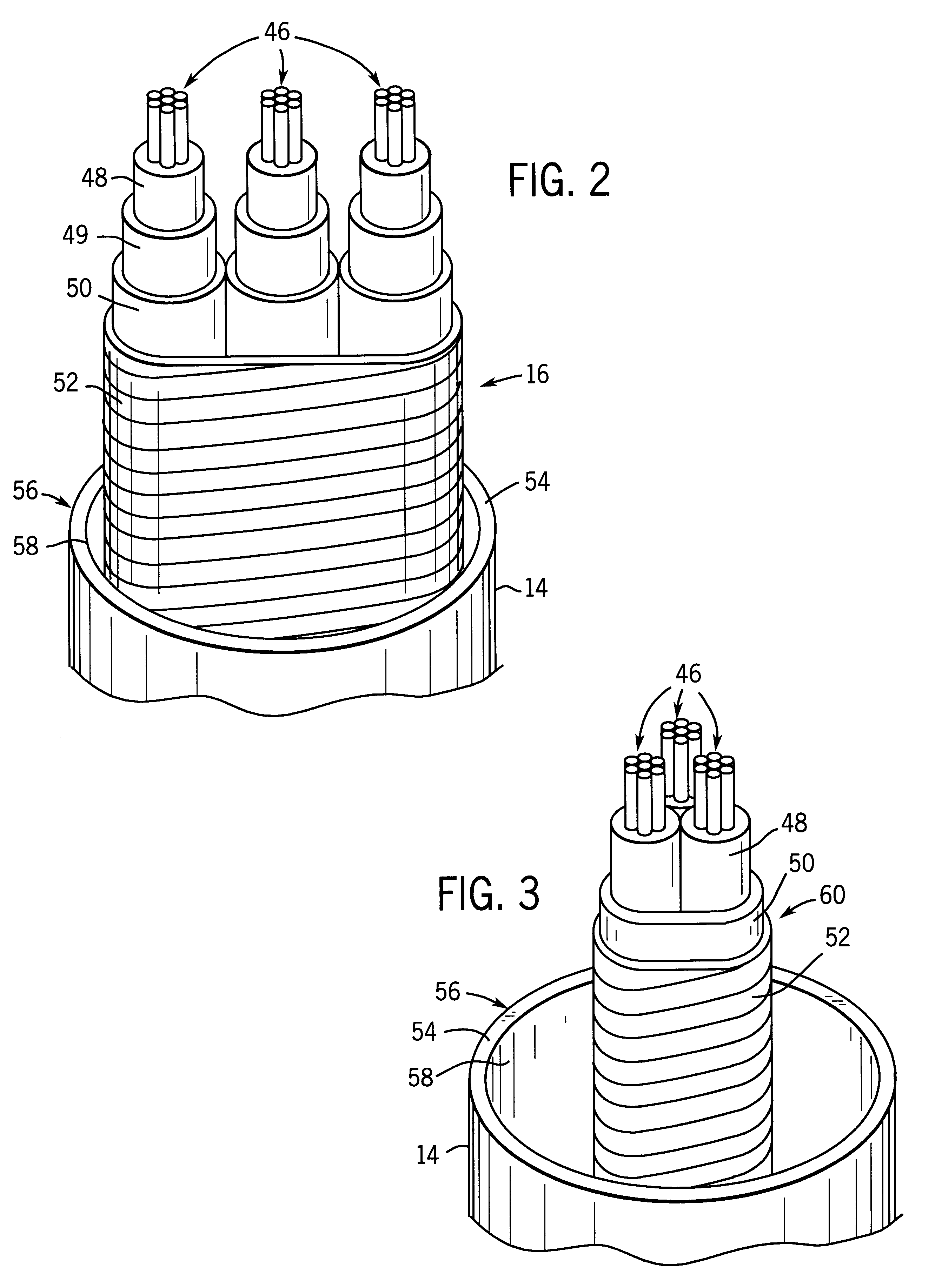 Method and apparatus for installing a cable into coiled tubing