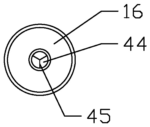 Liquid filling and taking device for U-shaped porous glass plate absorption tube