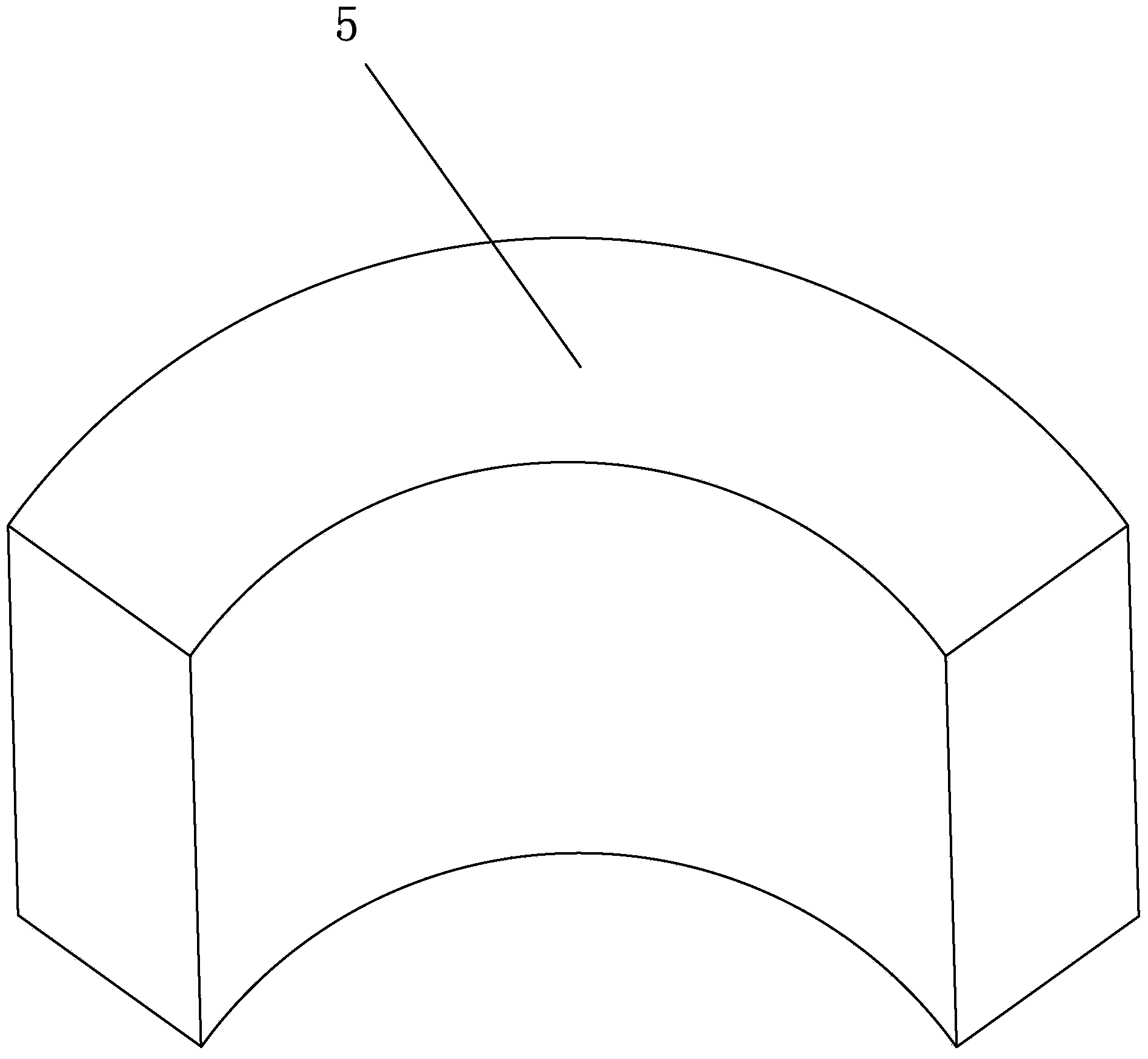 Single crystal furnace heat shield and preparation method thereof