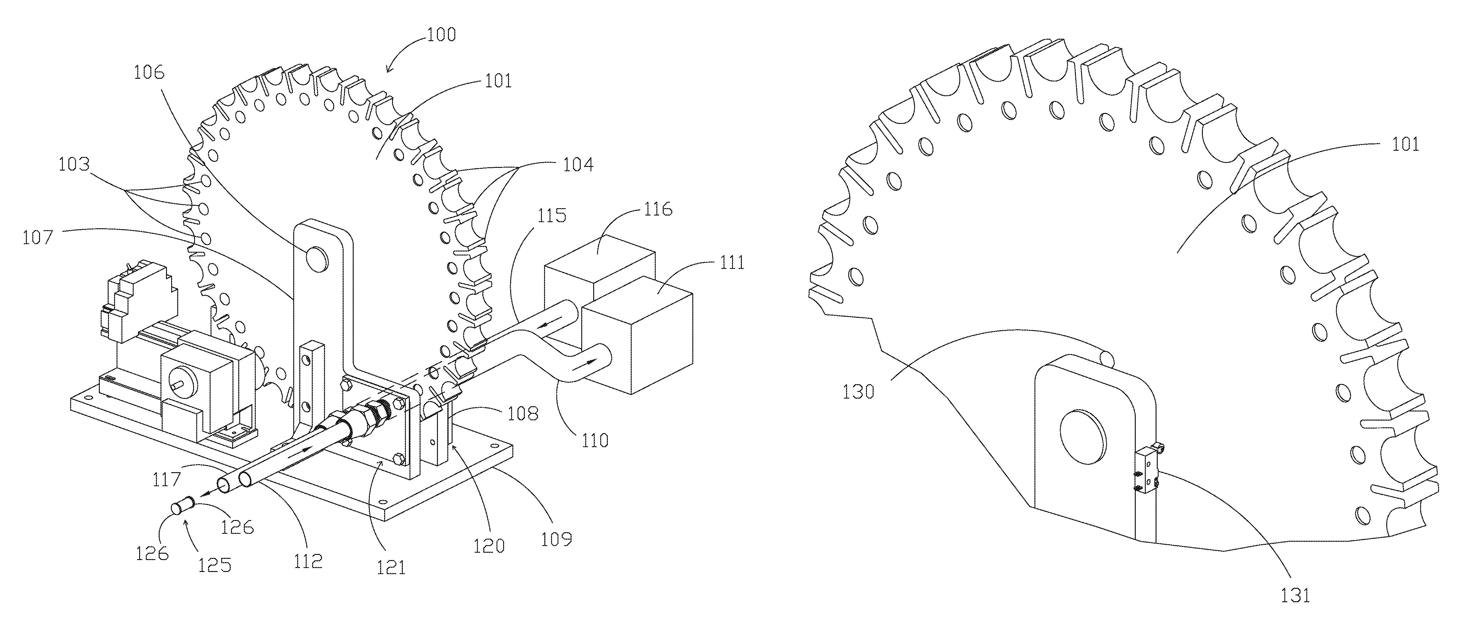 Automatic re-loading air-sampling and pneumatic transport system