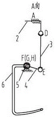 A turning mechanism of crochet needles driven by a servo motor