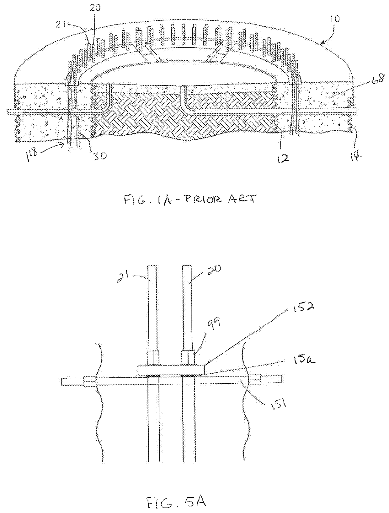 Methods for constructing tensionless concrete pier foundations and foundations constructed thereby