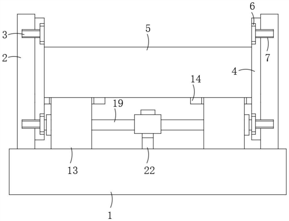 A kind of squat auxiliary training device for gymnasium