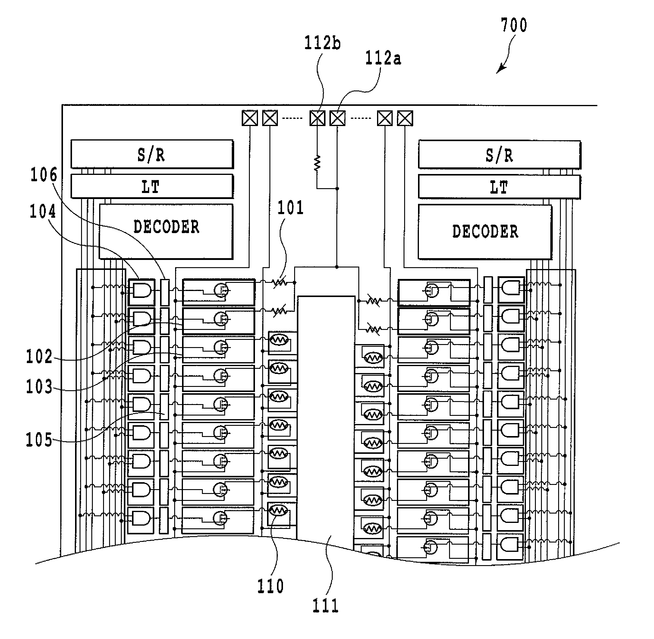 Inkjet printhead board and inkjet printhead using same