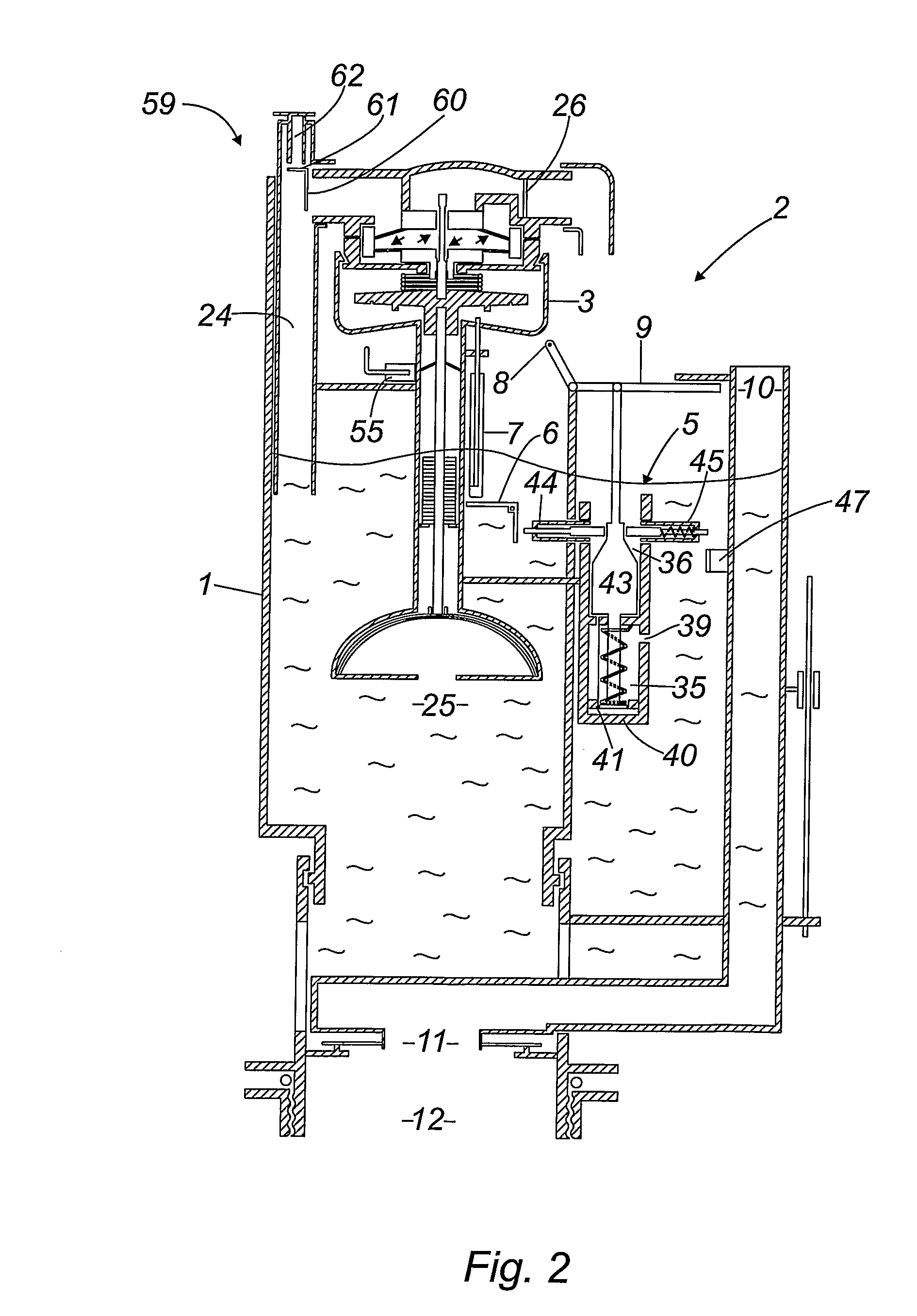 Flushing valve