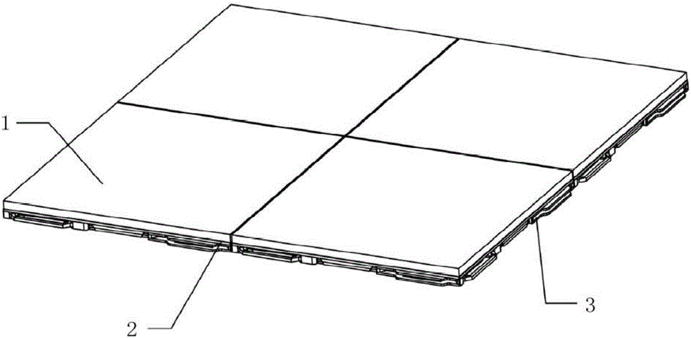 Floor assembly and installation method