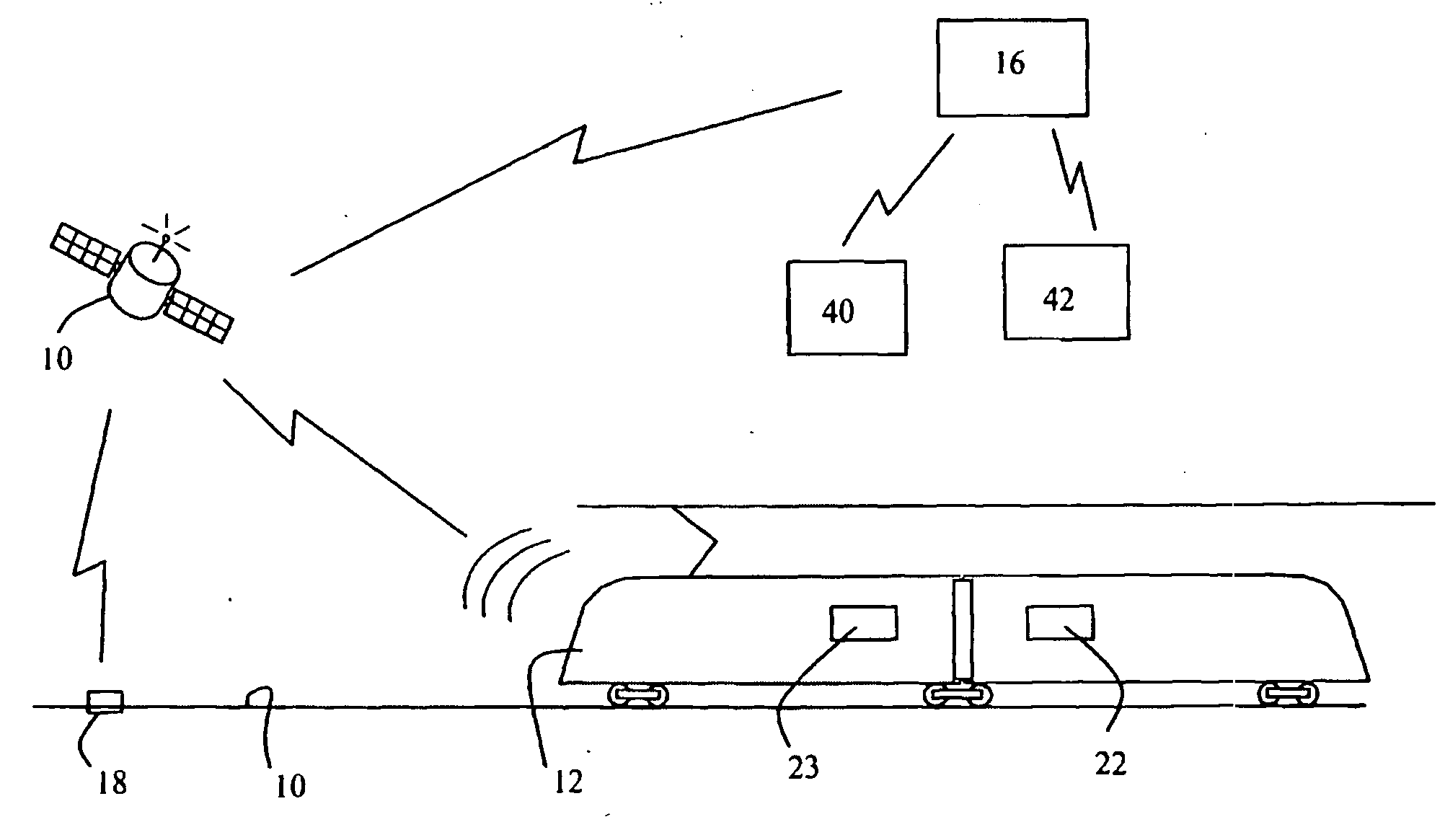 Diagnostic system and method for monitoring a rail system