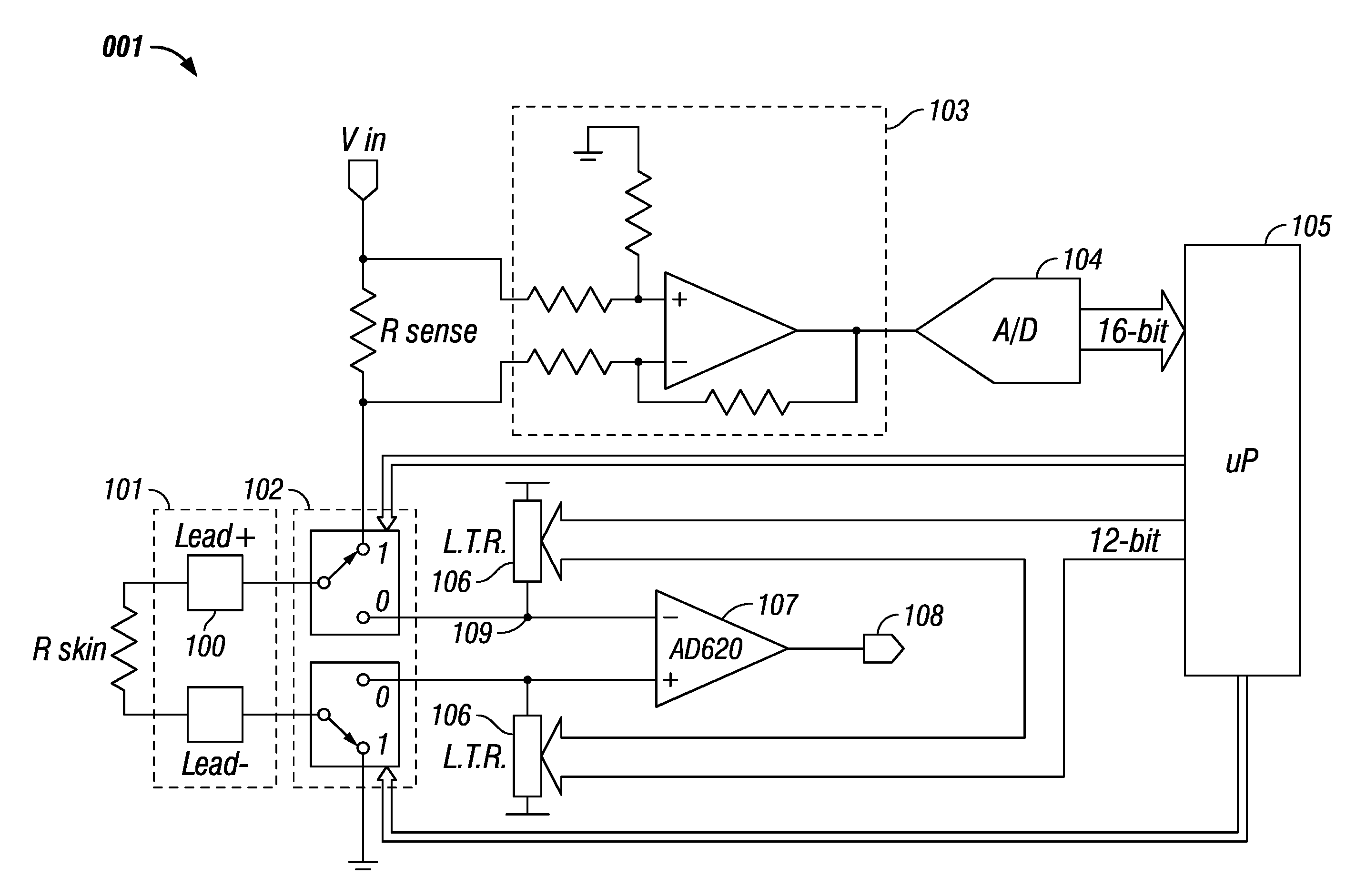 Skin impedance matching system and method for skin/electrode interface