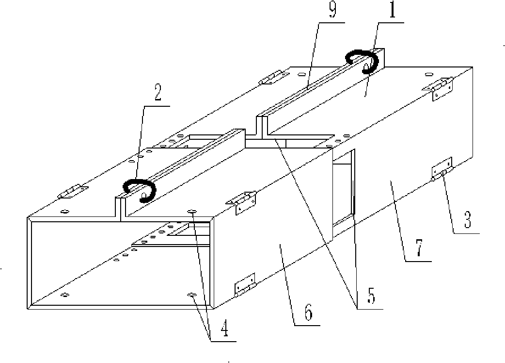 Polyhedron component molding mould