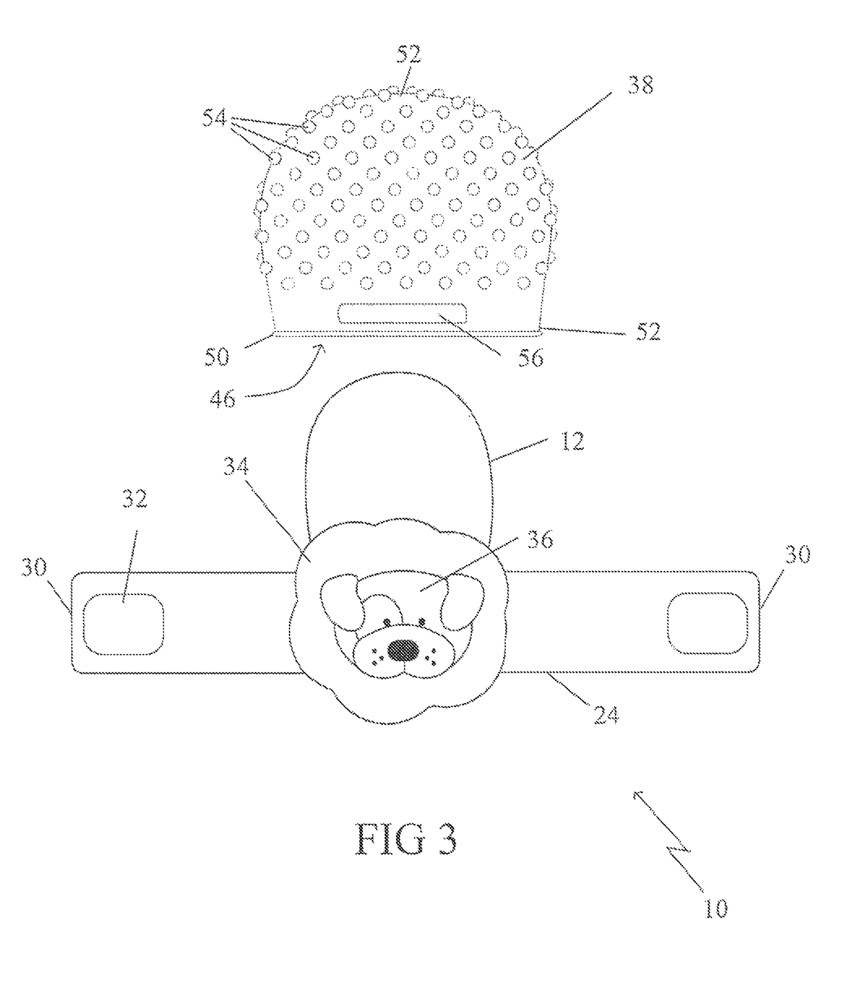 Two-stage teething mitten