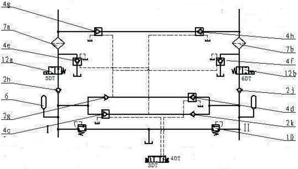 Liquid-phase distribution self-cleaning device for emulsion liquid pumping plant