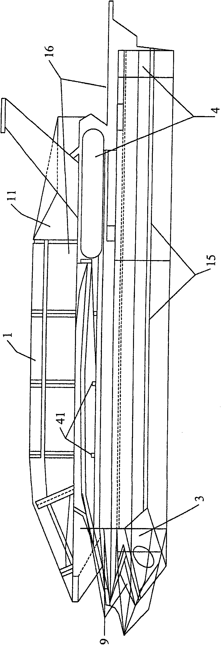 General purpose submarine having high speed surface capability