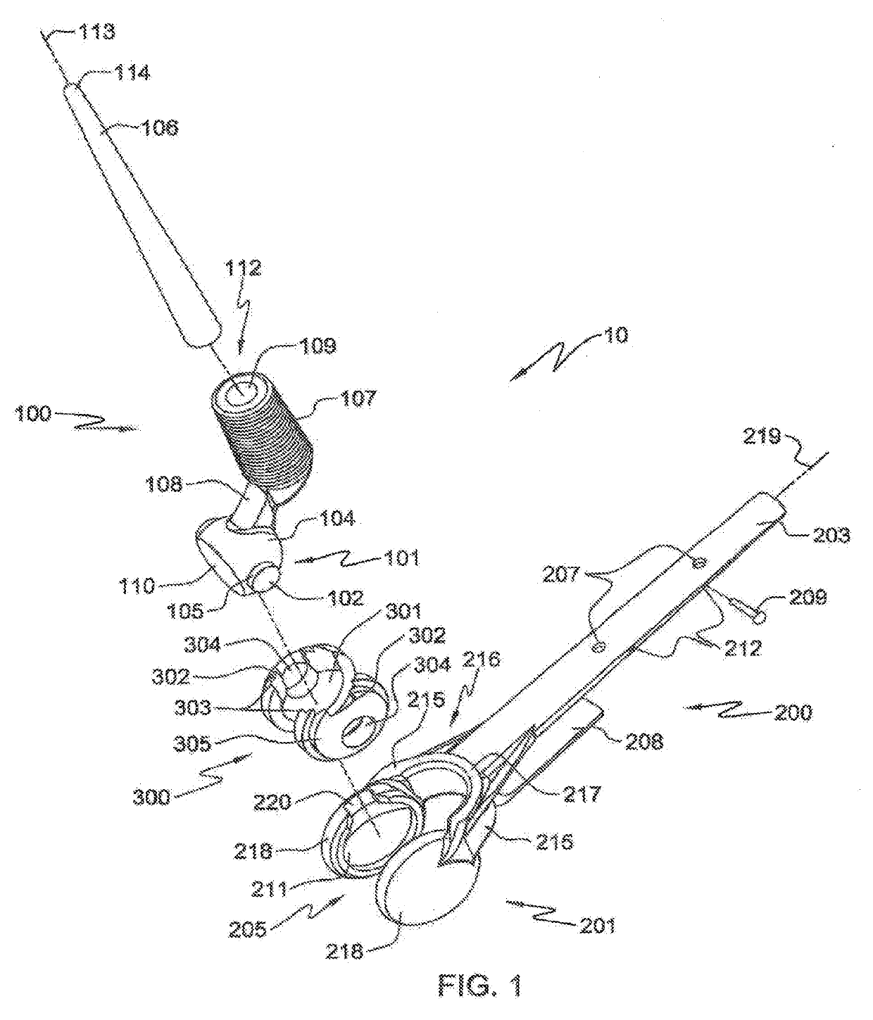 Elbow prosthesis and method of use