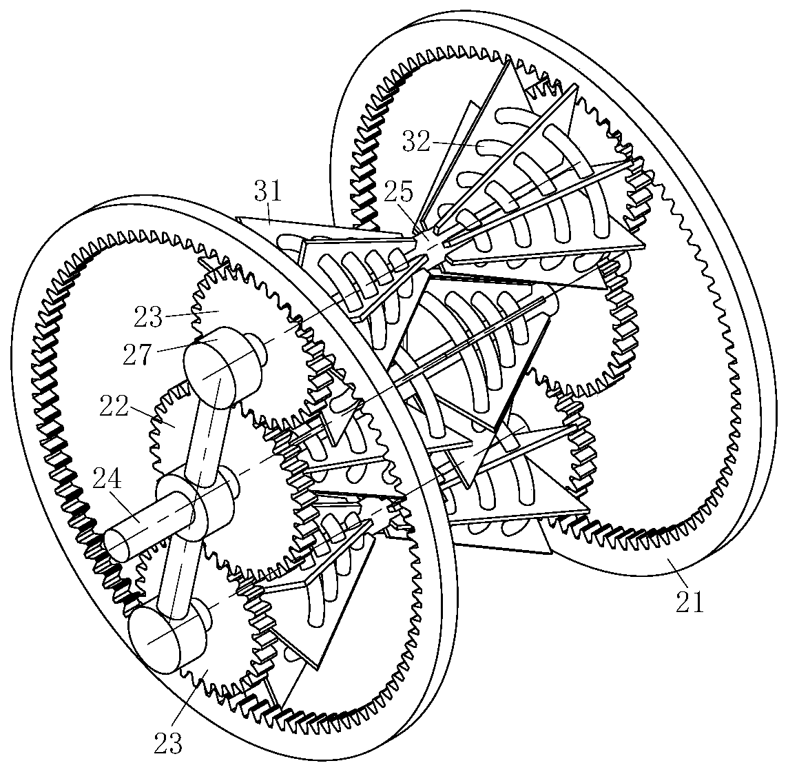 A water-cooled air conditioner evaporator