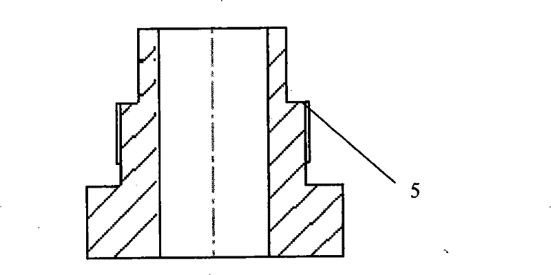 Turnbuckle type edge leakage proof hydrogen sensor outer housing structure