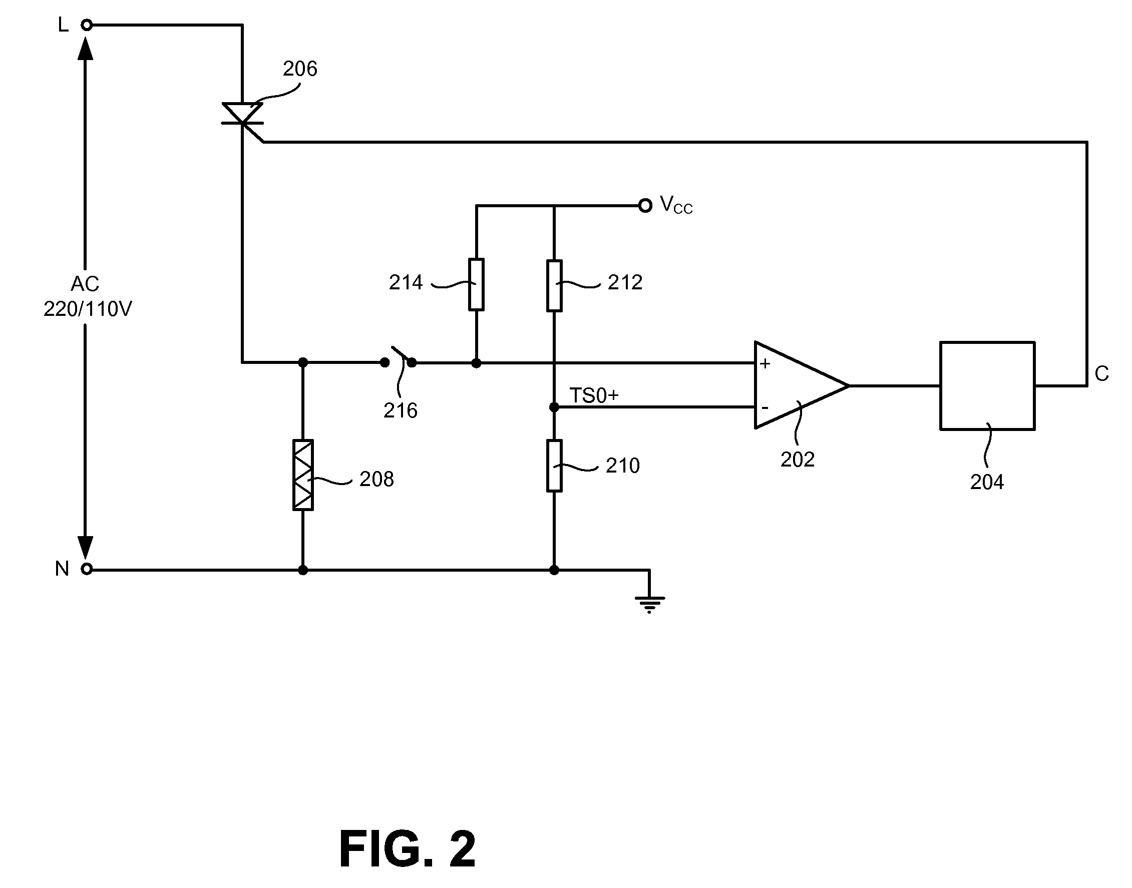 Control circuit for fast heating of a positive-temperature-coefficient heating component