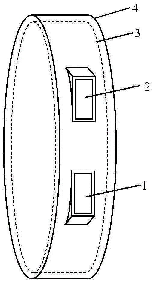 An infrared concentrating chip