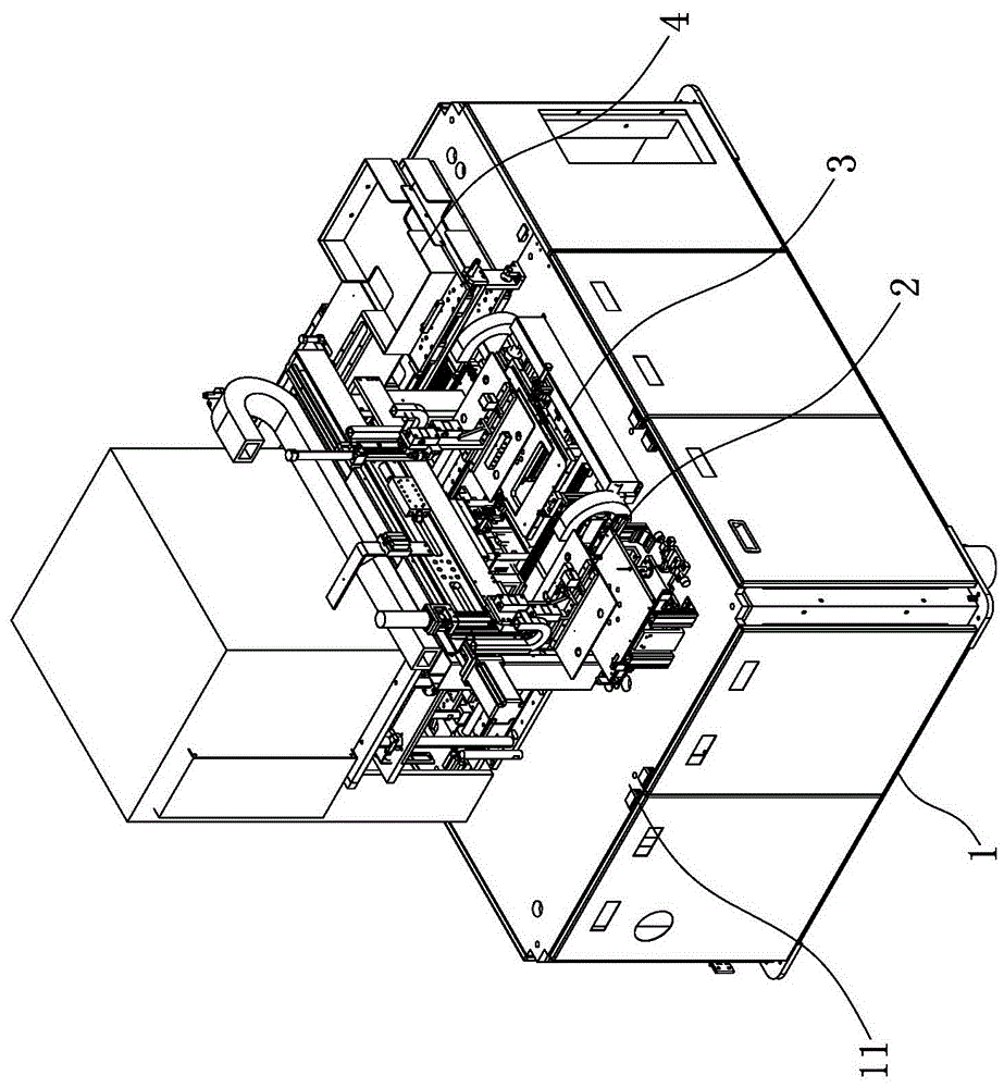 Automatic feeder of integrated matching electric measurement machine equipment