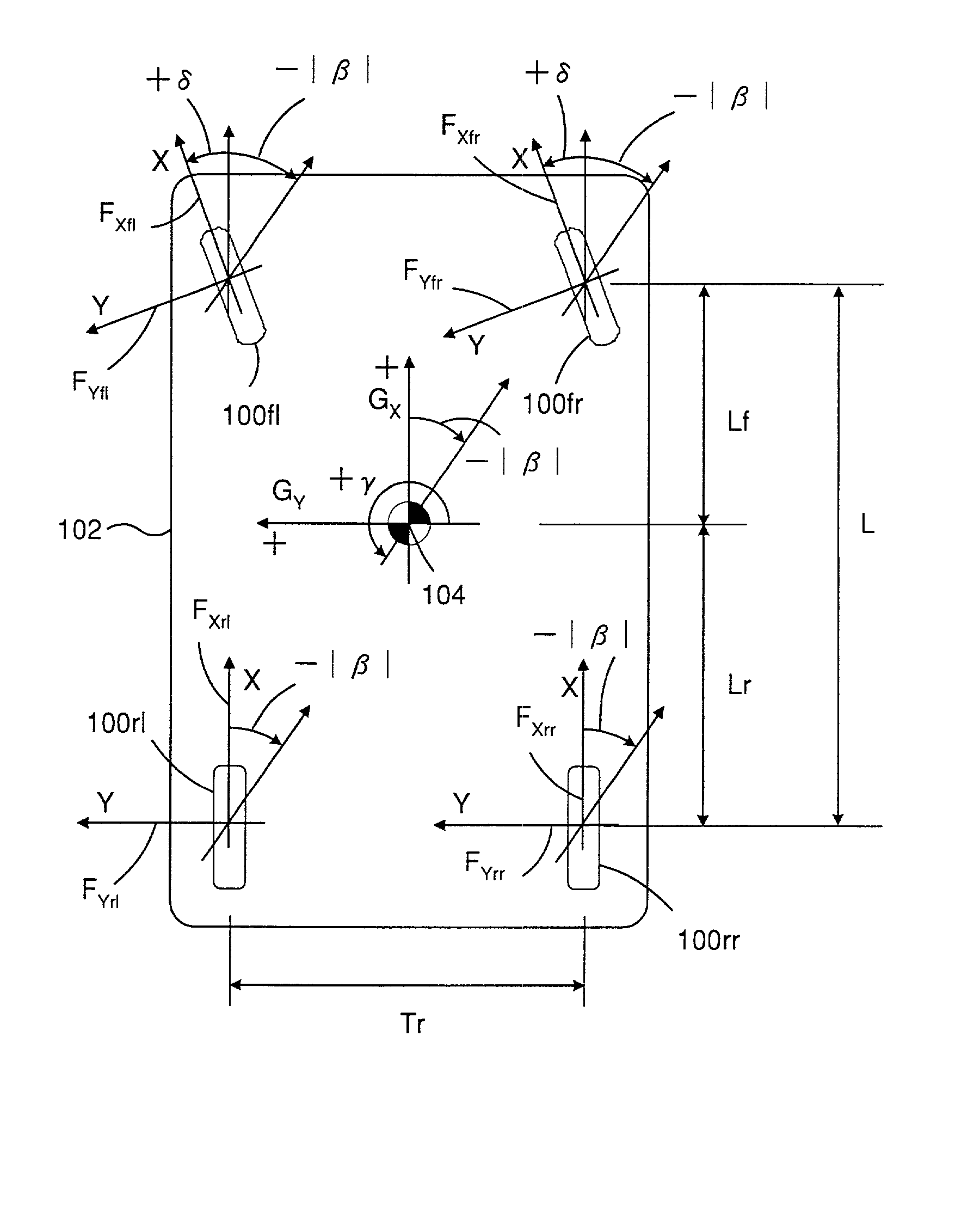 Vehicle motion control device and method